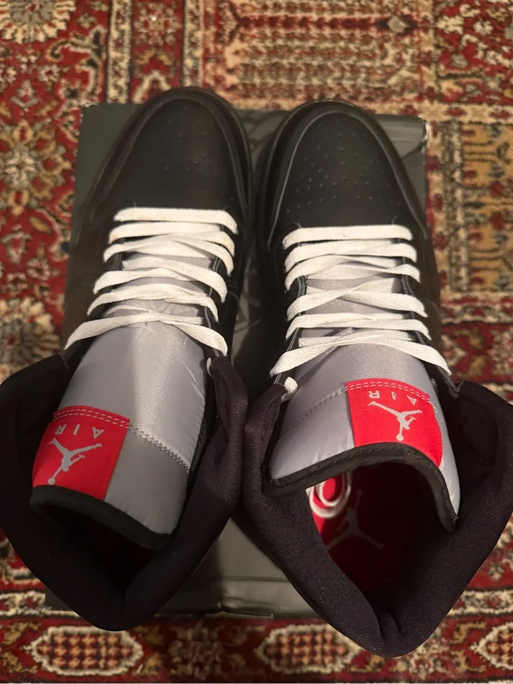 Jordan 1 Mid SE Black Metallic Reimagined - Men’s High-Top Sneakers